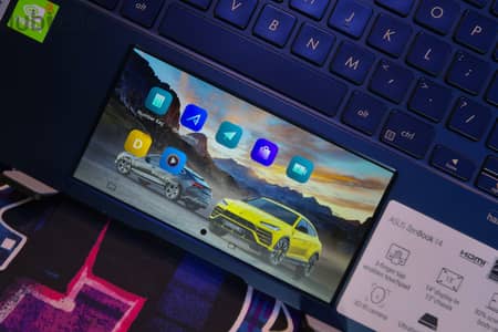 Asus ZenBook Duo i7 10th With NVIDIA Laptop لابتوب اسوس خارق للعادة