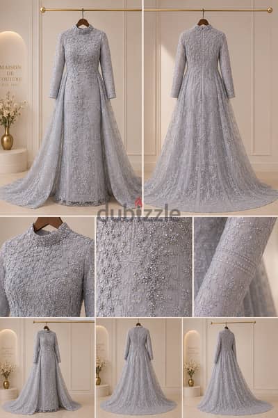 فستان خطوبة/سواريه فاخر من The Wedding Shop