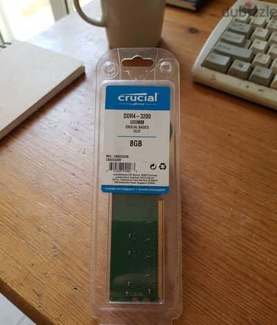 Ram crucial 8GB 3200hz cl-22
