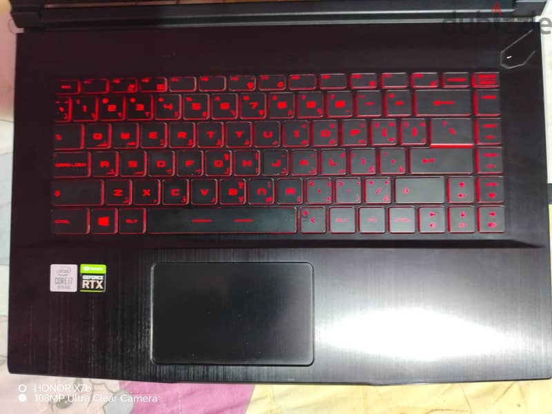 Msi laptop 10th Gen i7 6