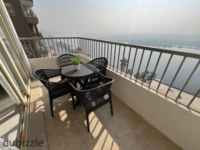 Furnished apartment for rent on Nile Corniche in Maadi