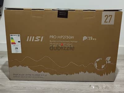 شاشة Msi جديده للبيع او للبدل بتلفون  متبرشم