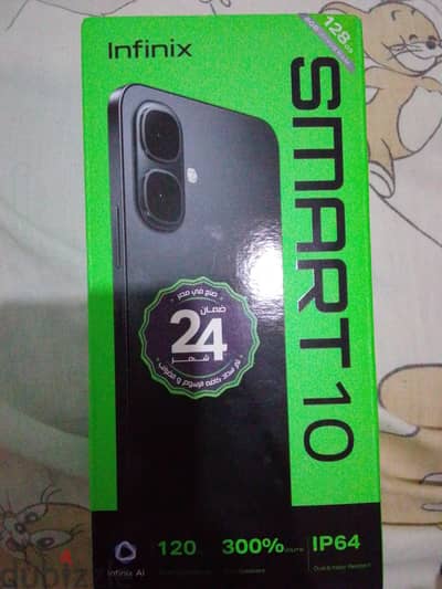 mobile Infinix Smart 10 128g & 8g ram
