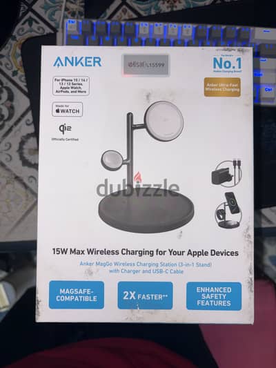 Anker maggo wireless charging station 3 in 1