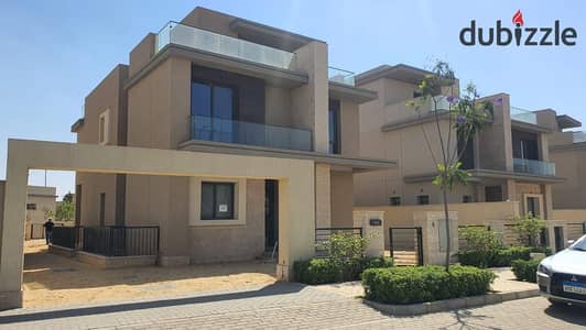 Last Standalone villa ready to move in The Estates Sodic in front of Sphinx Airport and minutes from Beverly Hills