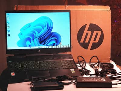 كالجديد بالعلبة و الفاتورة HP Pavilion Gaming 15