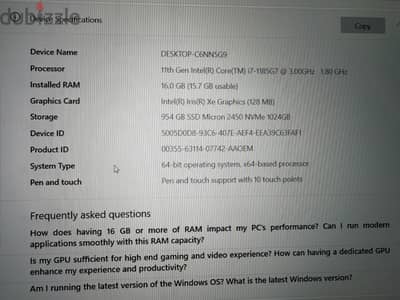 Dell latitude 9520