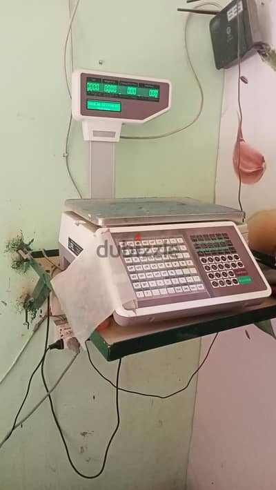 ميزان باركود ماركة تى ام للبيع