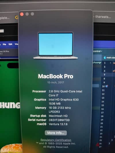 macbook pro 2017 15 inch i7