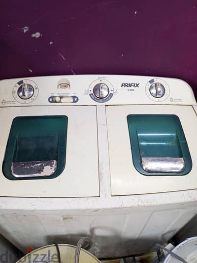 غسالة نصف أوتوماتيك PRIFIX T900 بسعر  مغري جدا