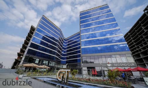 Finished office for rent, equipped with air conditioning, in a prime location within the MU23 district of the New Administrative Capital.