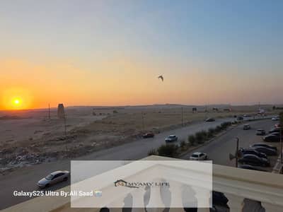 أحلي ڤيو مفتووووح علي شارع الجيش الرئيسي تشطيب خيالي بجوار كل الخدمات