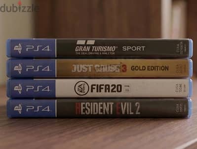 اسطوانات بلاي ستيشن 4 PS4 GAMES