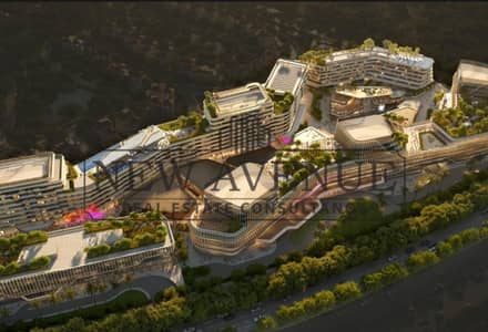 مقر إداري في قلب التجمع الخامس للبيع في بارك ستريت على الطريق الدائري