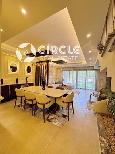 310م تاون هاوس فيلا مفروشة للإيجار في هايد بارك نيو كايرو Hyde Park New Cairo علي شارع التسعين بالقرب من الجولدن سكوير والجامعة الامريكية AUC