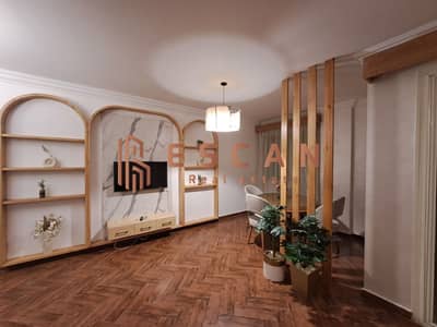 Furnished apartment for sale in Al Rehab City, ground floor with private garden, prime location Near services