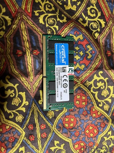 ram crucial 16g 3200gHz for laptop