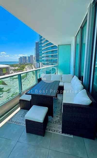 شقة فاخرة للبيع تشطيب كامل في Beach Front by City Edge – العلمين الجديدة | غرفتا نوم | مقدم 1.2% | تقسيط حتى 12 سنة