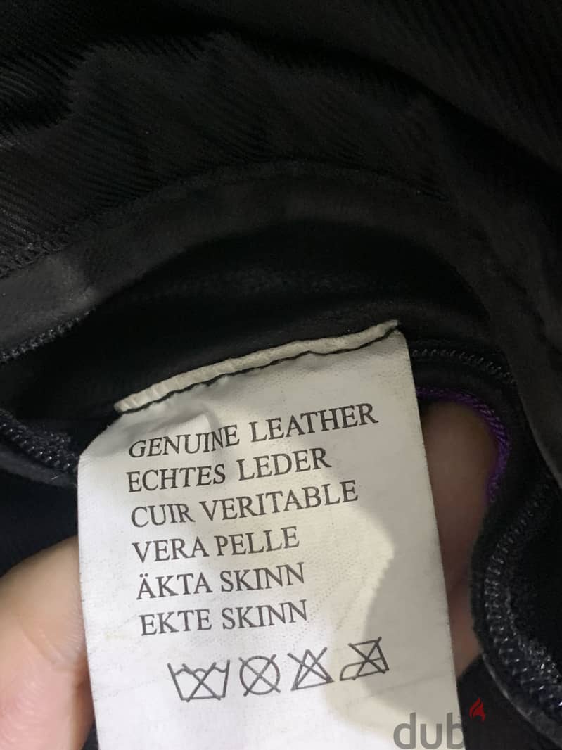 vintage real leather jacket 1