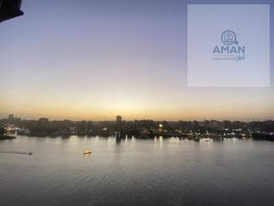 Duplex for rent furnished on the Nile from the Nile Al-Rawda