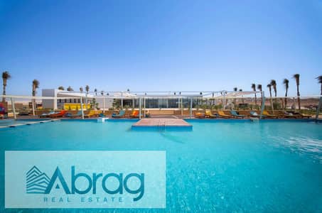 For sale: Finished chalet (126 sqm) in Cali Coast, Ras El Hekma. Prime location. 8-year installment plan; delivery in one year.