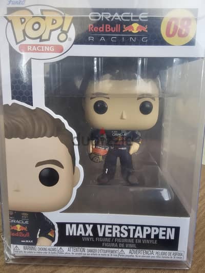 Funko Pop! Sports: Racing Formula - Max Verstappen #08