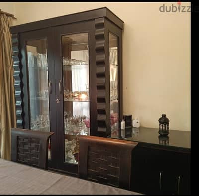 ترابيزه سفره 6 كراسي ونيش،وصالون 4 كراسي وكنبه و بترابيزه