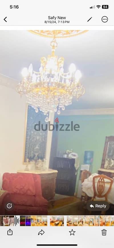 نجف كريستال عصفور و فابيانو