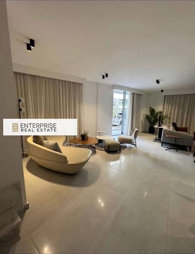 Your apartment is ready to move, with an open view of the iconic tower in the heart of Mostakbal City, next to Madinaty, 3 minutes from the Suez Road