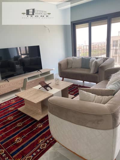 شقة مفروشة بالكامل للإيجار في سوديك إيستاون Sodic Eastown New Cairo 156 متر غرفتين نوم فيو Dunes Villas Long Term Only