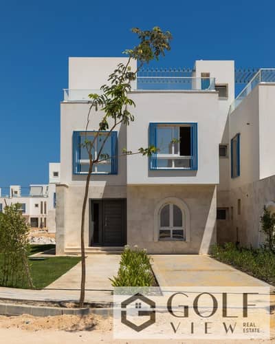 Villa (Townhouse) – Corner Unit, Immediate Move-In at Naya Bay, Ras Al-Hikma | Corner Unit with View of Crystal Lagoon Immediate Move-In – Fully Finis