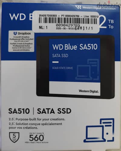 WD blue sa510 2TB
