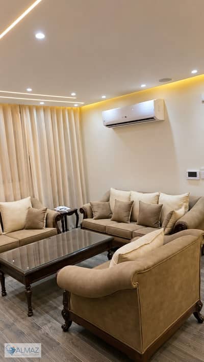 Furnished basement studio with garden, 60 meters, for rent in the fourth district of Fifth Settlement
