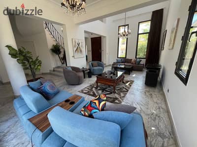فيلا مستقلة مفروشة للايجار - جاردينيا بارك 6 أكتوبر Standalone villa for rent - gardenia park 6 october fully furnished