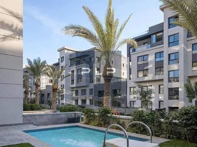 Ground-floor duplex with a private garden for rent—fully finished with Ac's. Located in Trio Gardens Compound, Fifth Settlement.