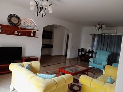 Villa for rent furnished in Madinaty, separated model U, at a very attractive price with a wide garden