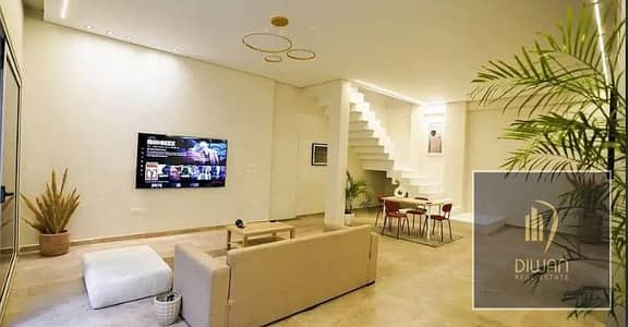 The last 211sqm duplex + nanny's room at a regular apartment price. Fantastic landscape view, minutes from AUC. 843k DP, 10-year installments.