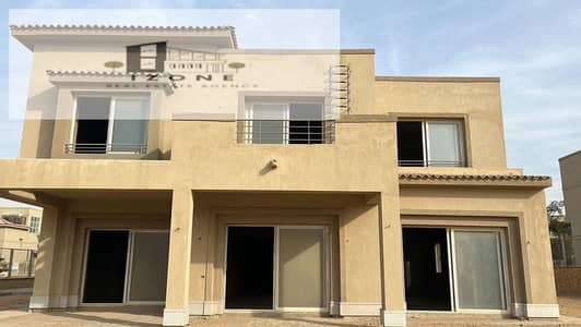 فيلا استاندالون للبيع في بالم هيلز قطامية Palm Hills Katameya PK1 New Cairo 620 متر مباني و1620 متر أرض Core and Shell