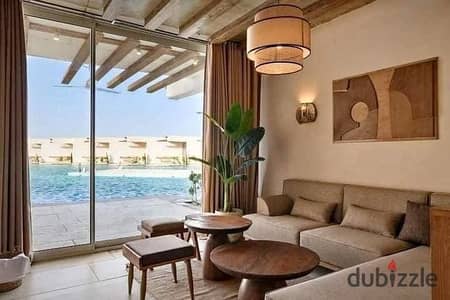 Chalet for Sale in June Sodic North Coast | Fully Finished | Frist row In RTM Prime Location Near the Beach, Lagoon & Sandy Shore