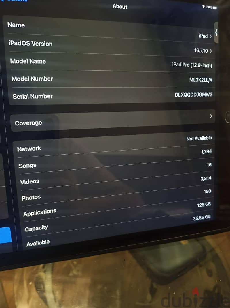 ipad pro 12.9  /128gb 2016 1