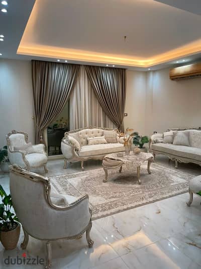 Duplex for sale furnished and ultra-luxury devices, first neighborhood, 6th October, duplex for sale, apartment for sale