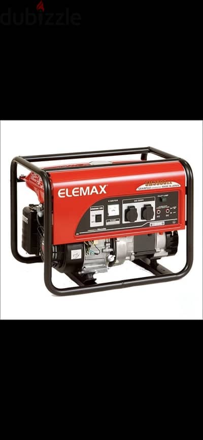 مولد كهرباء Elemax SH3900EX ياباني أصلي (محرك هوندا) وارد  كسر  زيرو