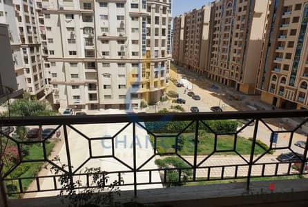 Apartment for Sale in Baron City Compound – Front-Facing Garden View