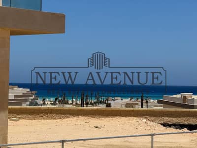 Sea View 4th Row Standalone Ready to move  Fully Finished with AC'S in Silver Sand Naguib Sawirs i North Coast Ras El Hekma
