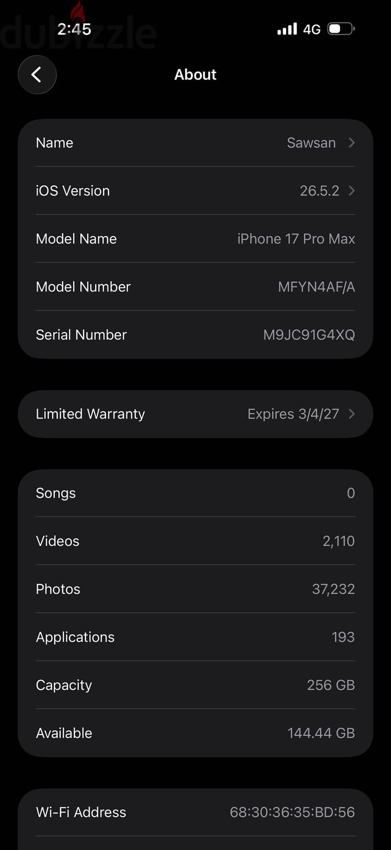 Apple - iPhone 17 Pro Max 2