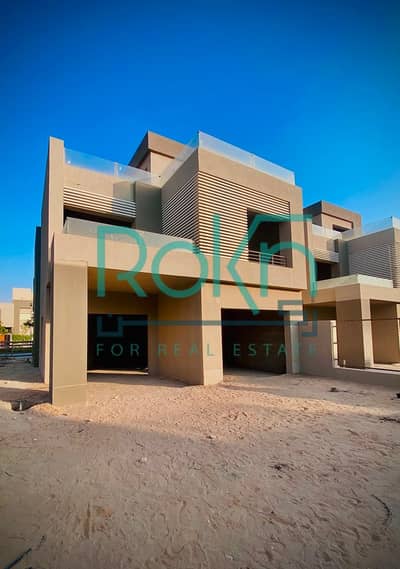 فيلا مستقله للبيع بمساحه  مpalm hills golf extension  470 متر دايركت علي landscape