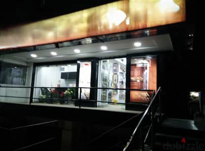 Shop for sale, currently rented with high returns to a brand, 14-meter frontage on a main street, prime location. Maadi Corniche