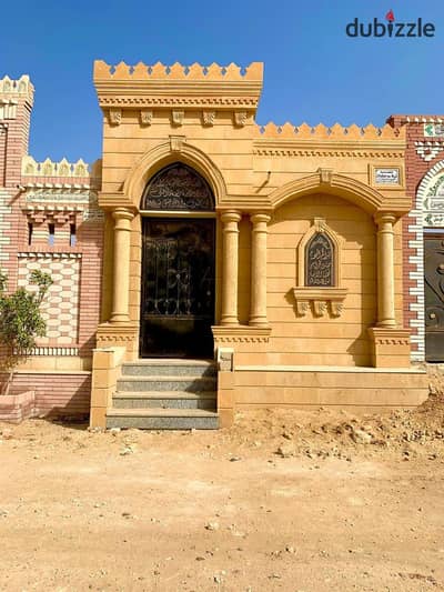 مدفن جاهز للبيع ب 6 اكتوبر طريق الواحات متشطب ع المفتاح