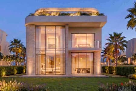 200 sq m apartment for sale in Creeks project, opposite Carrefour City Center