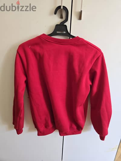 red sweater